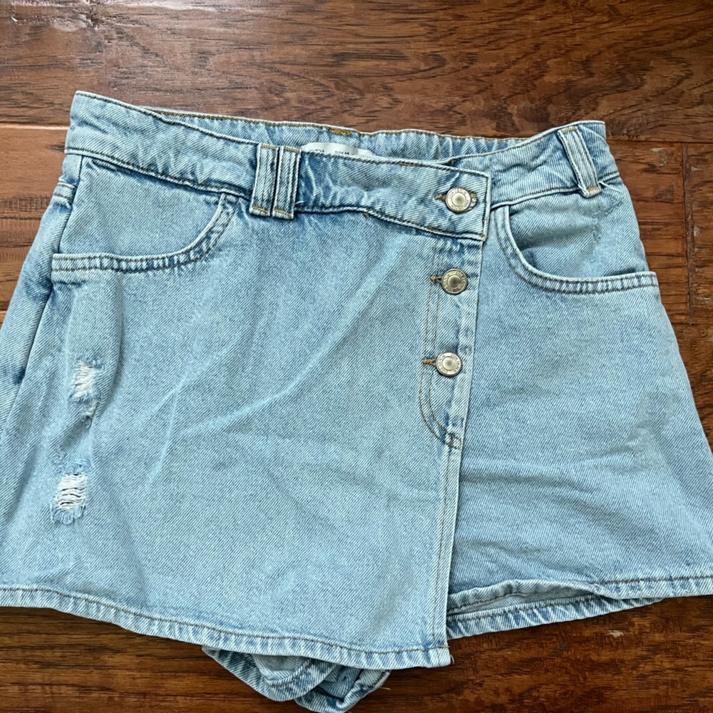 Zara Denim Skort